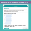 Muestra de actividades interactivas curso de química selectividad