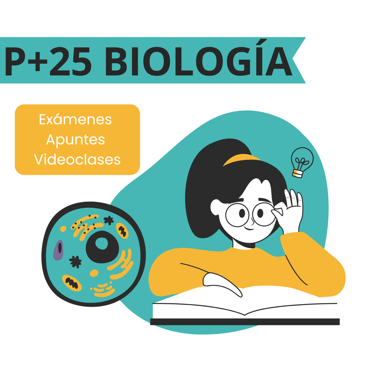 Curso online de Biología PAU para mayores de 25 con exámenes, apuntes y videoclases