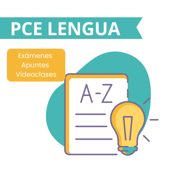 Curso online de Lengua Castellana para la PCE. Incluye apuntes, exámenes corregidos y videoclases para preparar la selectividad UNEDasiss.