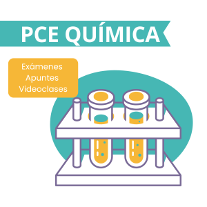 Curso online de Química para la PCE. Incluye videoclases, exámenes tipo UNEDasiss y apuntes descargables.
