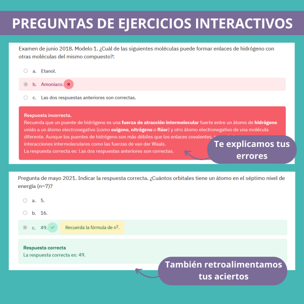 Muestra de cuestinarios PCE química