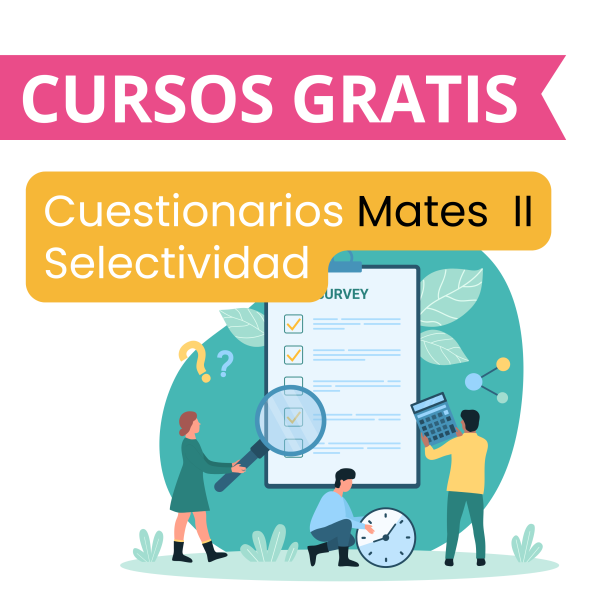 Imagen de Cursos GRATIS de Cuestionarios Matemáticas II - Academia La Llibreta