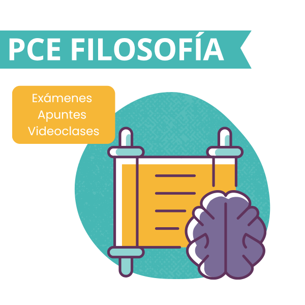 Curso online de Filosofía para la PCE. Incluye apuntes, videoclases y exámenes para preparar la selectividad UNEDasiss.